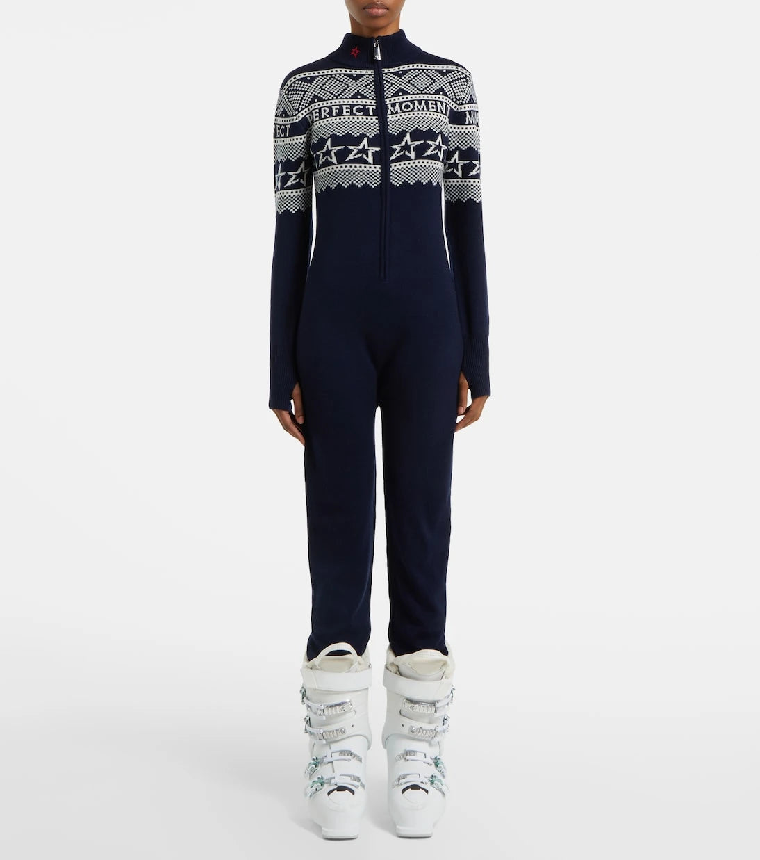 Perfect Moment - Wool intarsia bodysuit