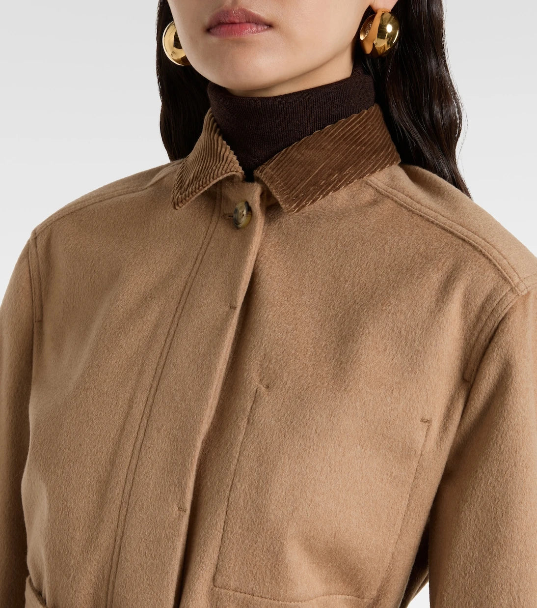 Max Mara - Leva belted camel hair jacket