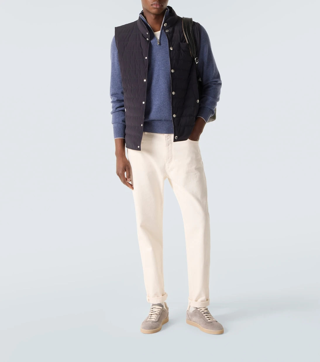 Brunello Cucinelli - Cashmere half-zip sweater