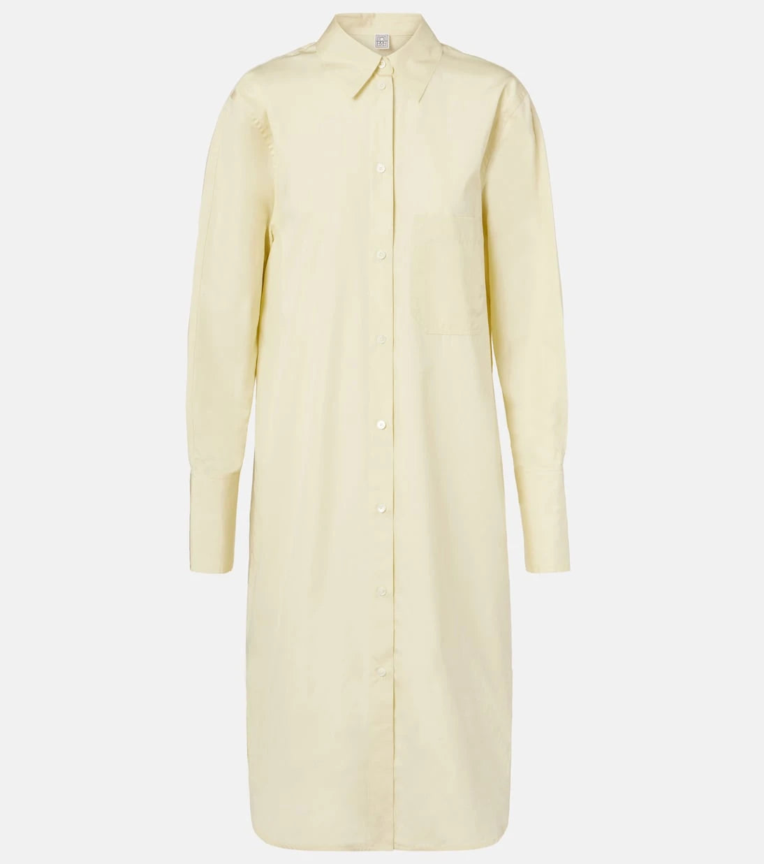 Toteme - Cotton poplin shirt dress