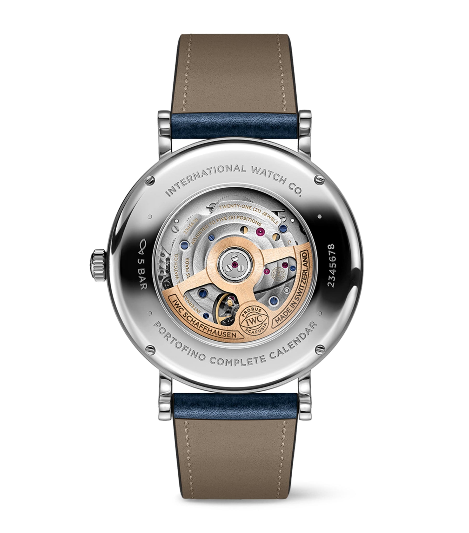 Stainless Steel Portofino Complete Calendar Watch 41mm