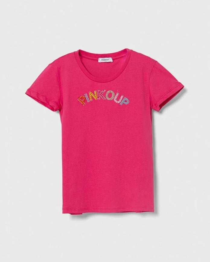 Детска памучна тениска Pinko Up