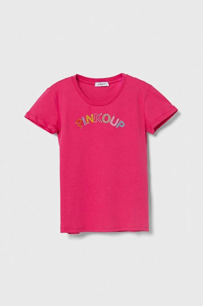 Детска памучна тениска Pinko Up