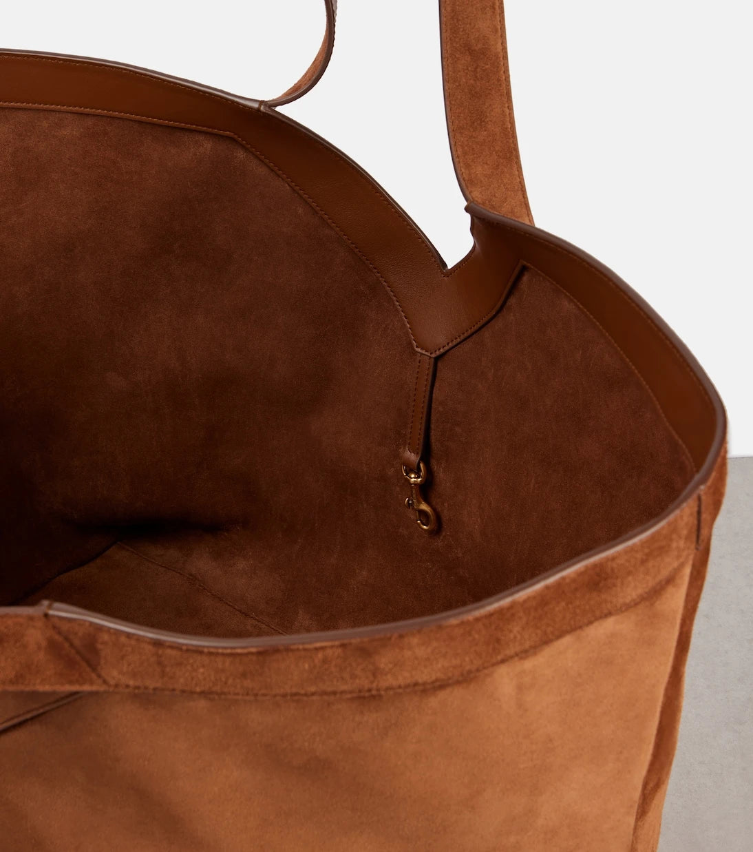 Saint Laurent - Y suede tote bag