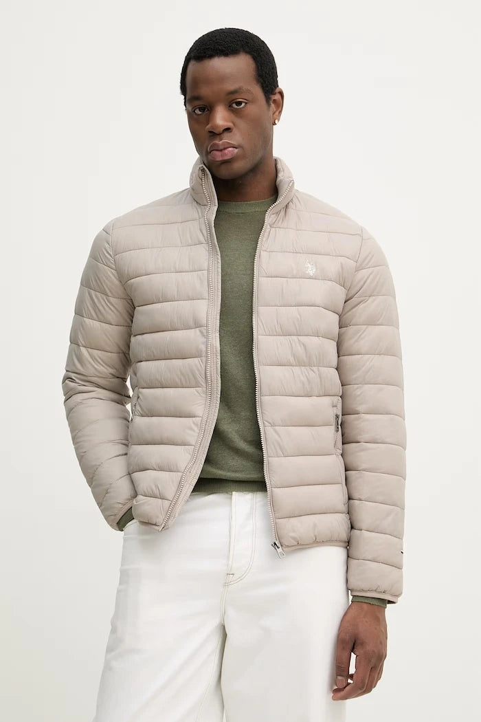 U.S. Polo Assn. Erkek LIGHTWEIGHT BOUND QUILTED Mont