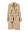 Yellow Mid-Length Chelsea Trench Coat