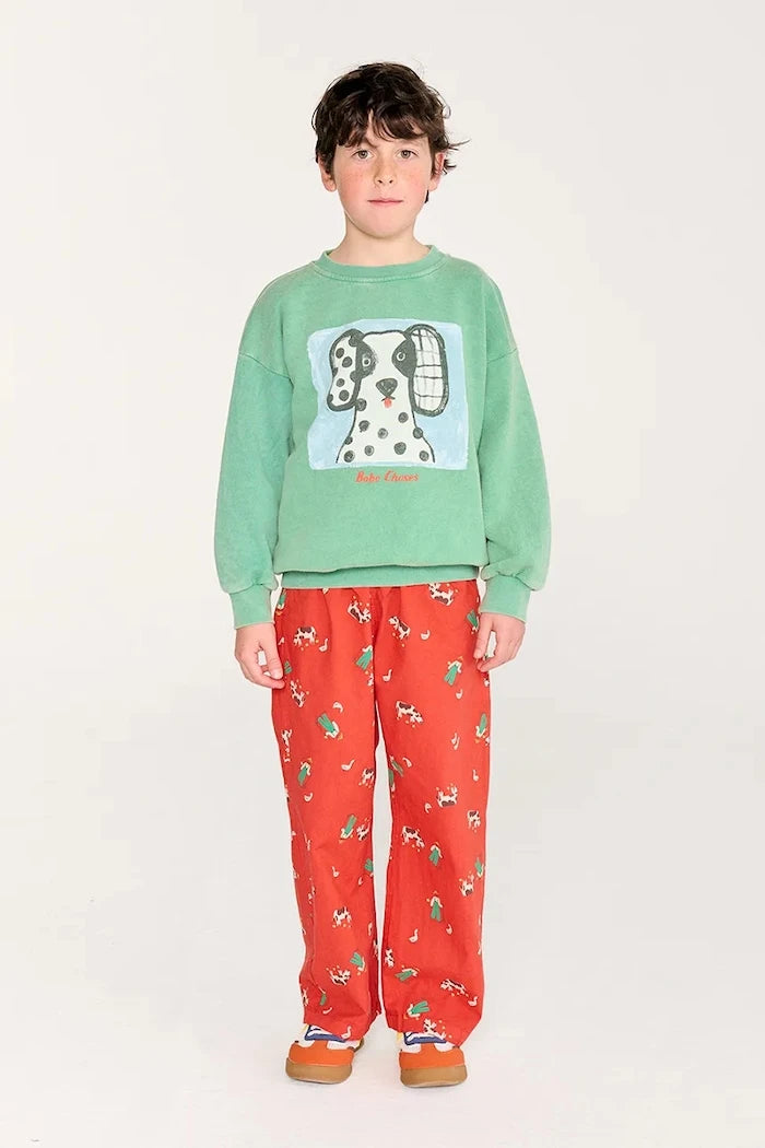 Детски памучен суичър Bobo Choses Van Dog sweatshirt