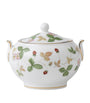 Wedgwood Wild Strawberry Sugar Bowl