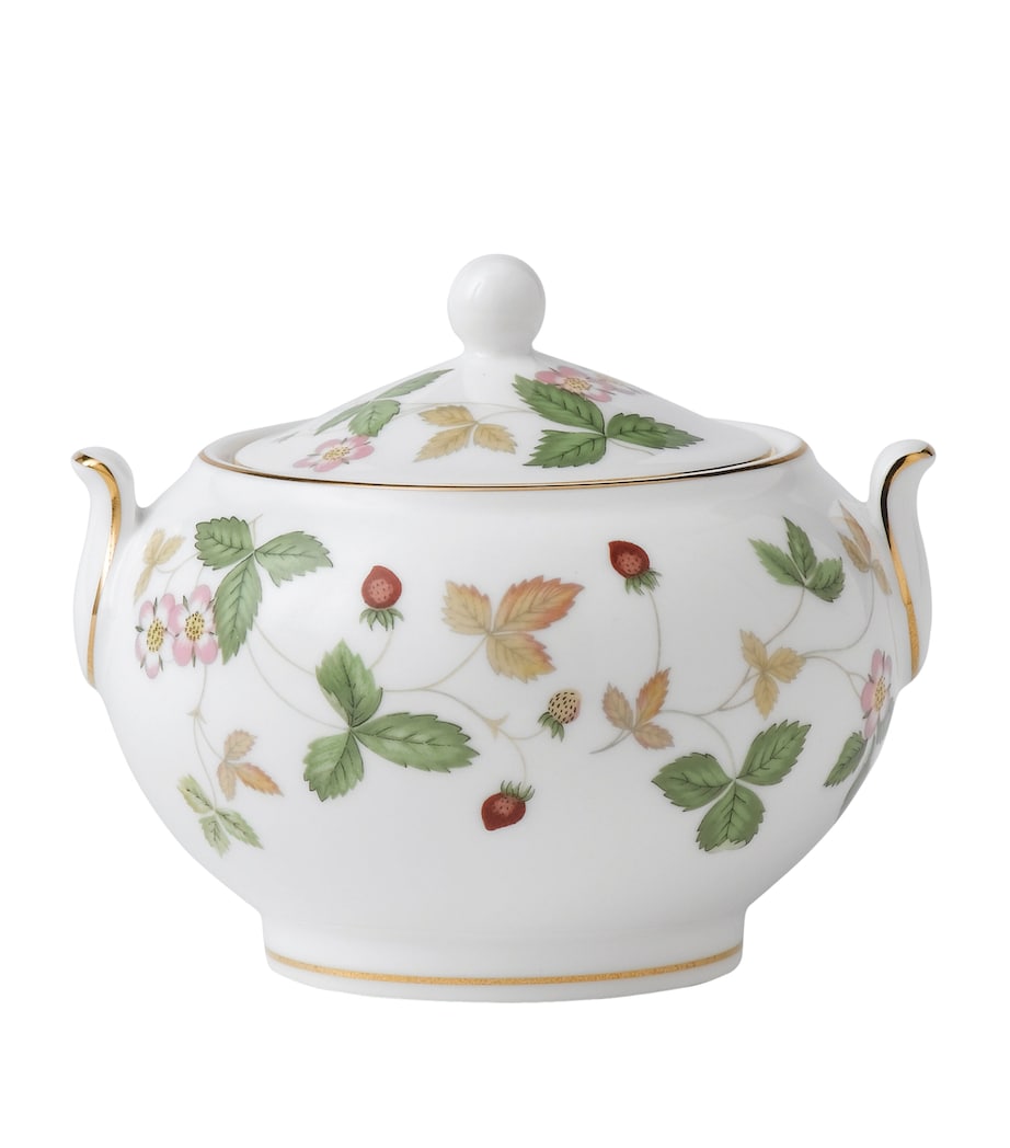 Wedgwood Wild Strawberry Sugar Bowl