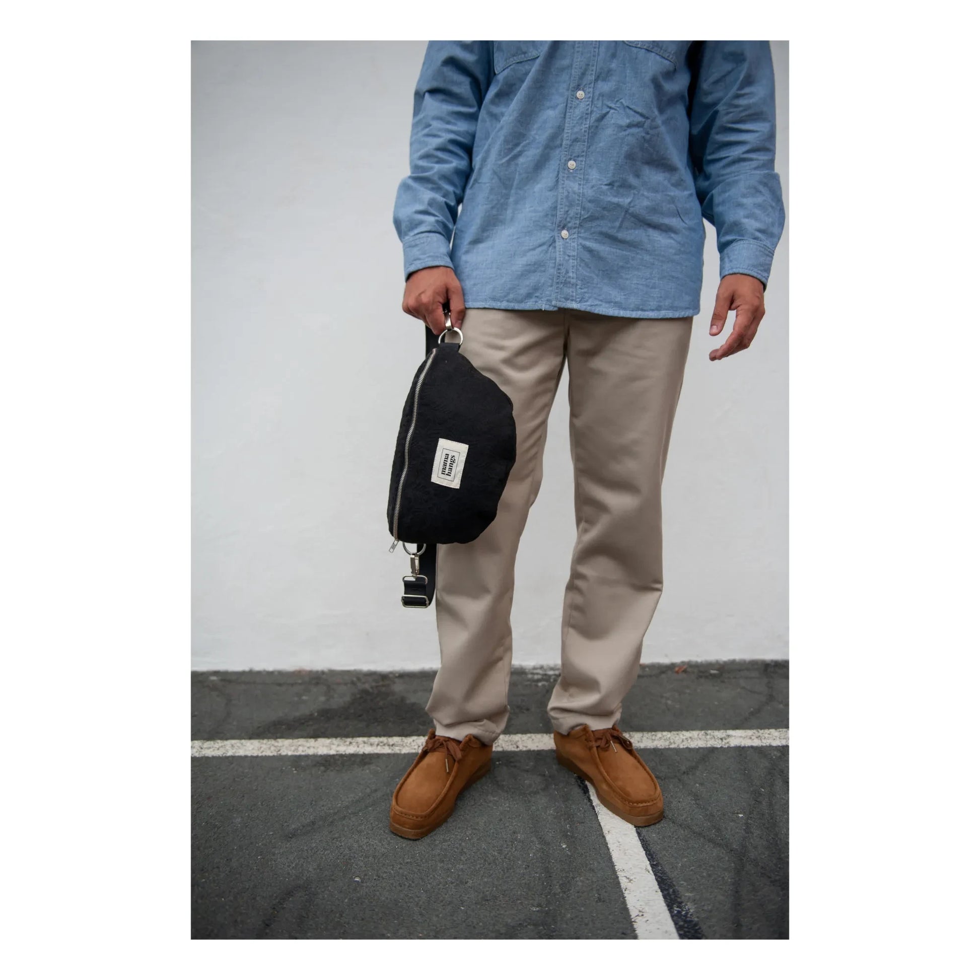 Mama Hangs - Bloom Bag multi-function banana | Black