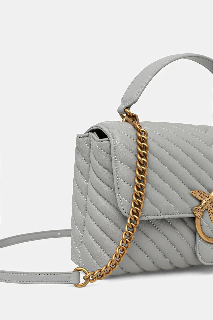 Pinko kadın deri crossbody çanta