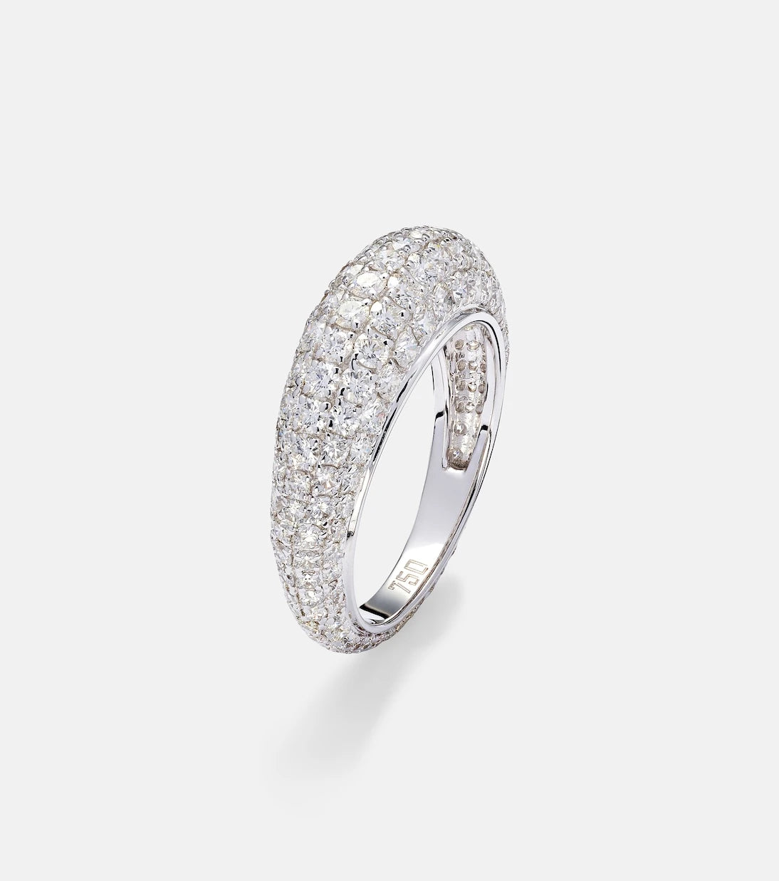 Kamyen - Diamond Disco 18kt white gold ring with diamonds