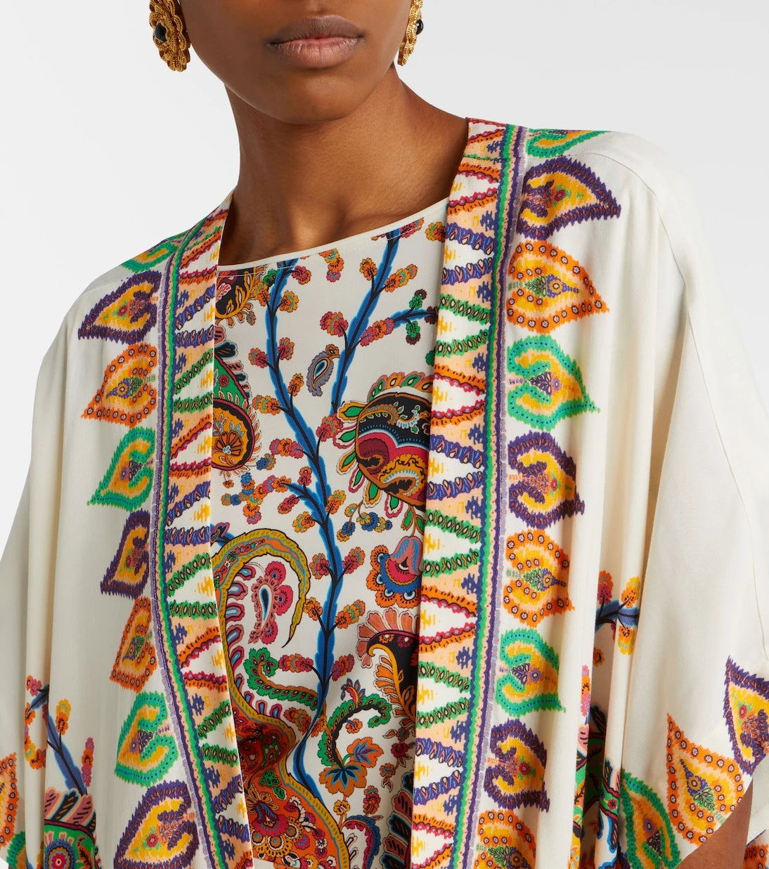 Etro - Printed beach cover-up