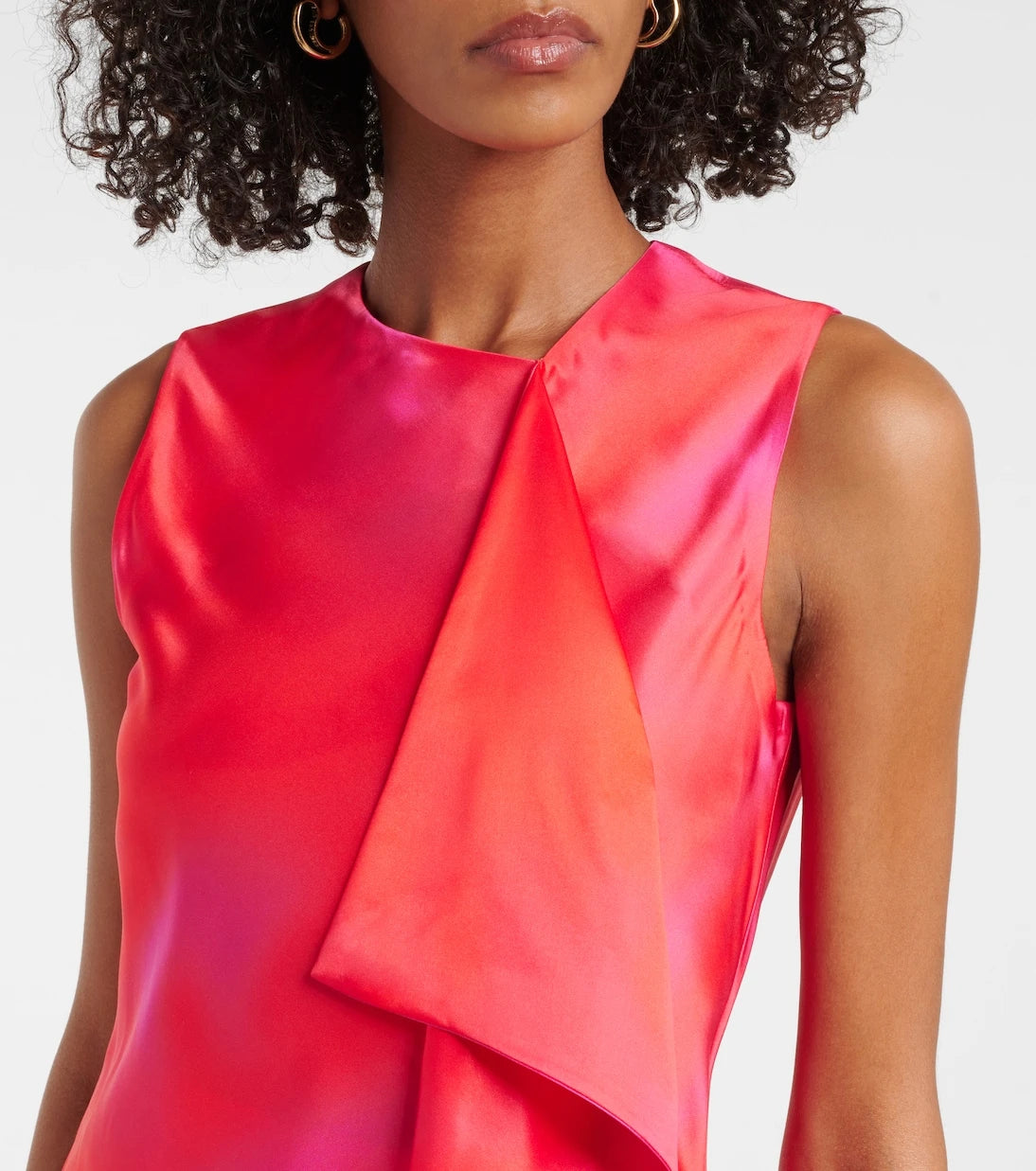 Roksanda - Kiara printed draped top