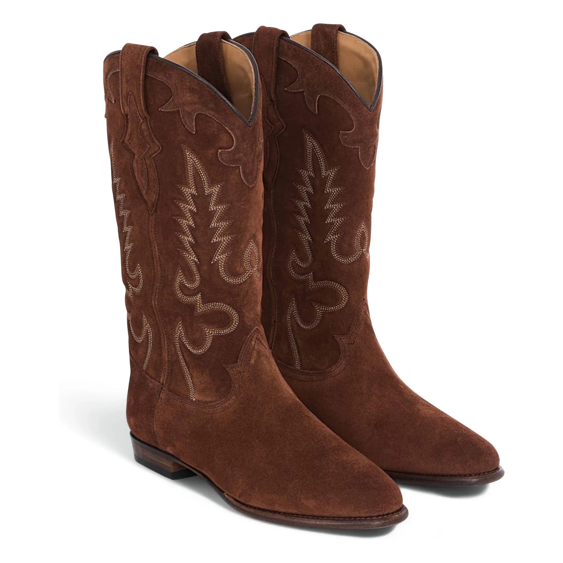 Shiloh Heritage - Midnight Suede Boots | Terracotta