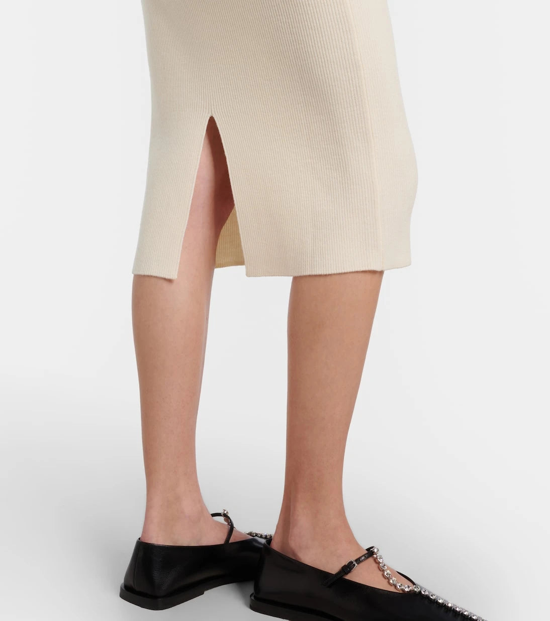 Jil Sander - Knitted wool midi dress