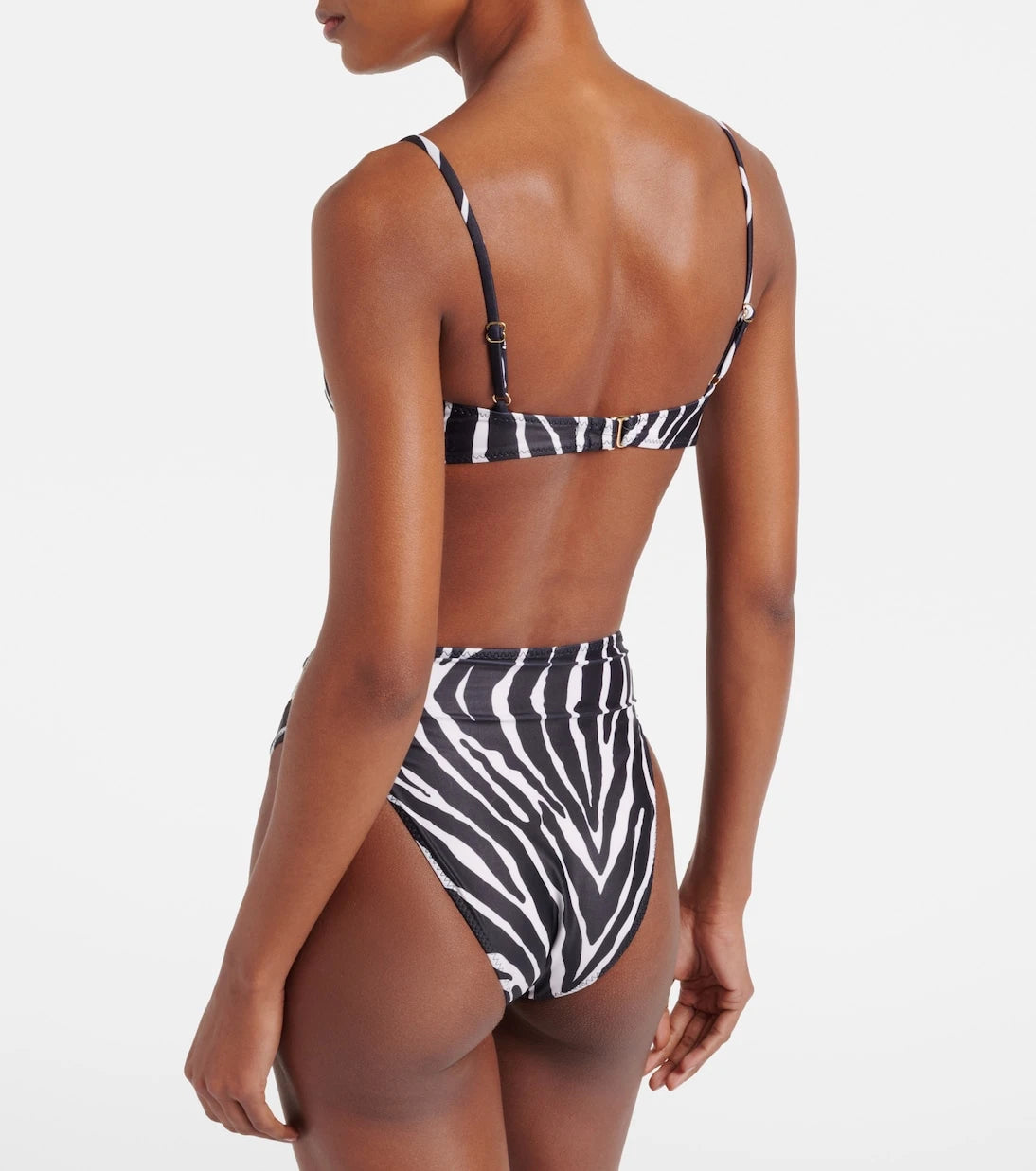 Same - Zebra-print bikini top