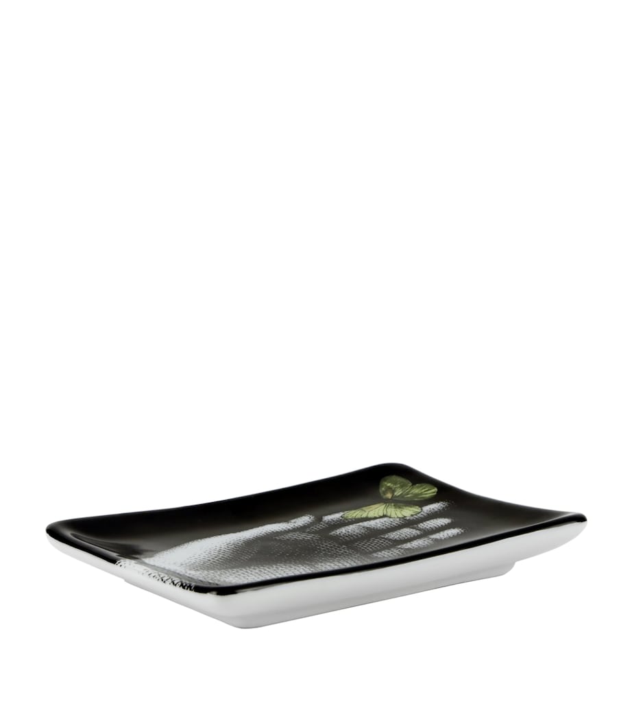 Rectangular Porcelain Ashtray