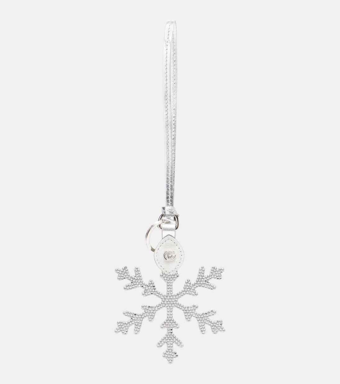 Gucci - Embellished leather bag charm