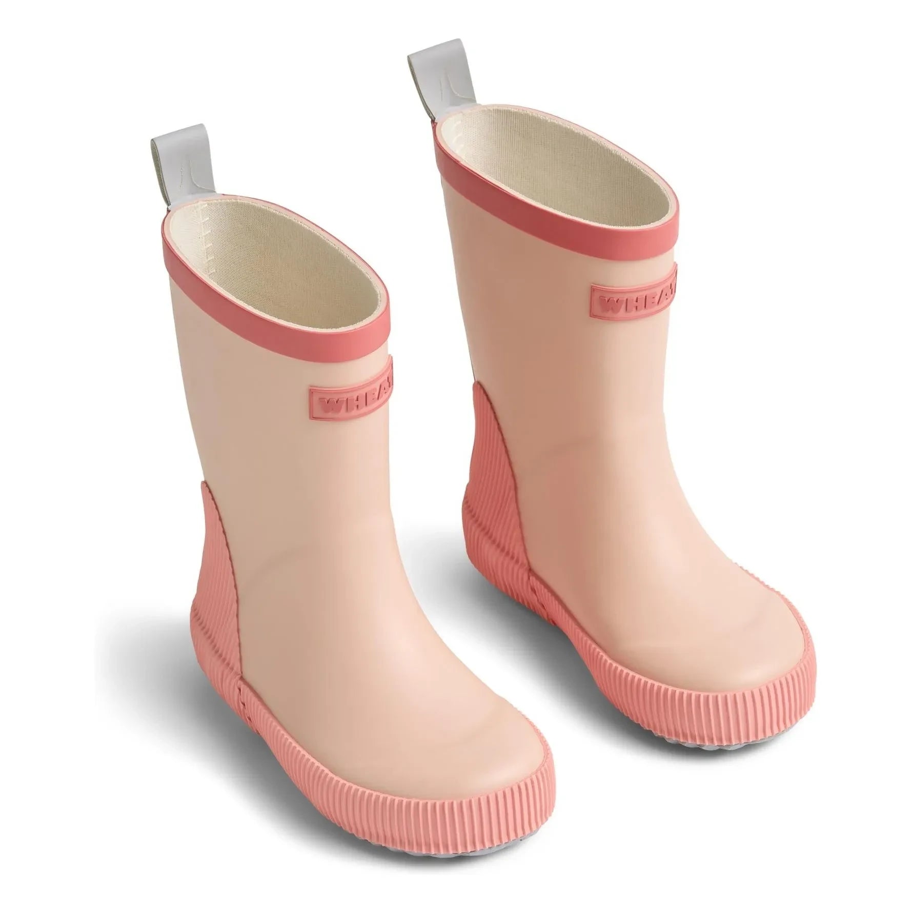 Wheat - Welly Rain Boots | Pale Pink