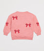 Organic Cotton-Blend Bow Lou Sweatshirt (5-10 Years)
