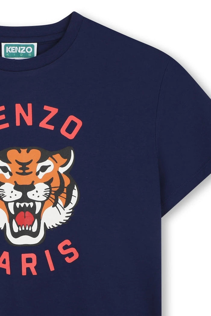 Детска памучна тениска Kenzo Kids