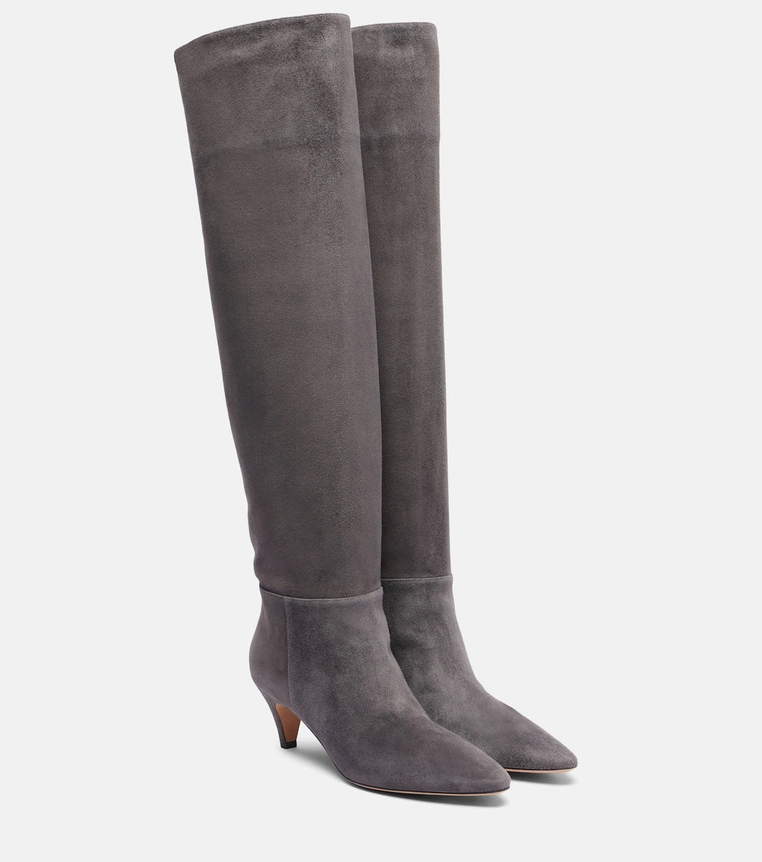 Gianvito Rossi - Elise 55 suede knee-high boots