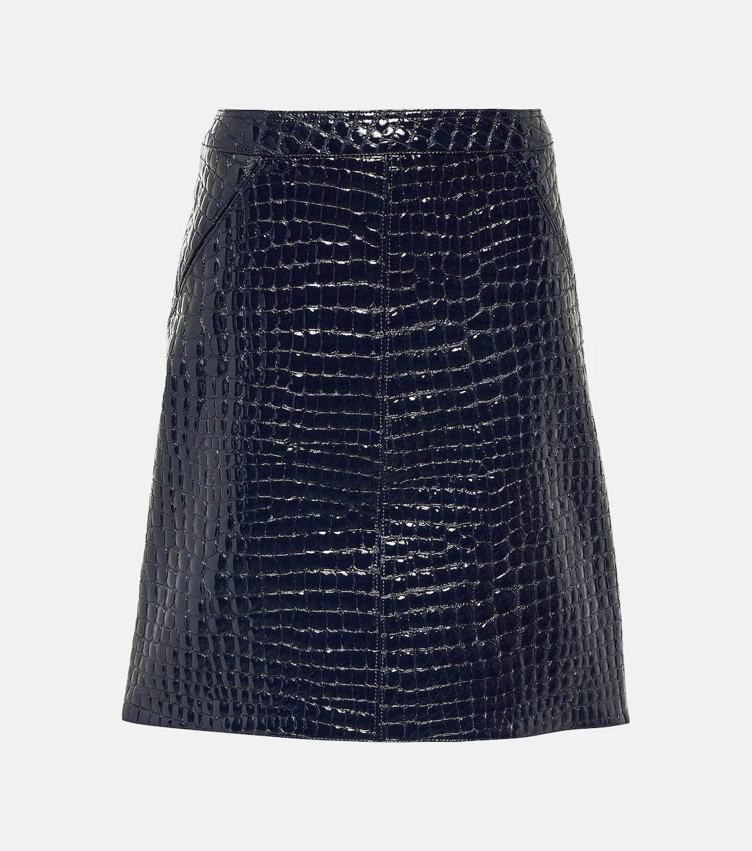 Tom Ford - Timsah Desenli Deri Midi Etek