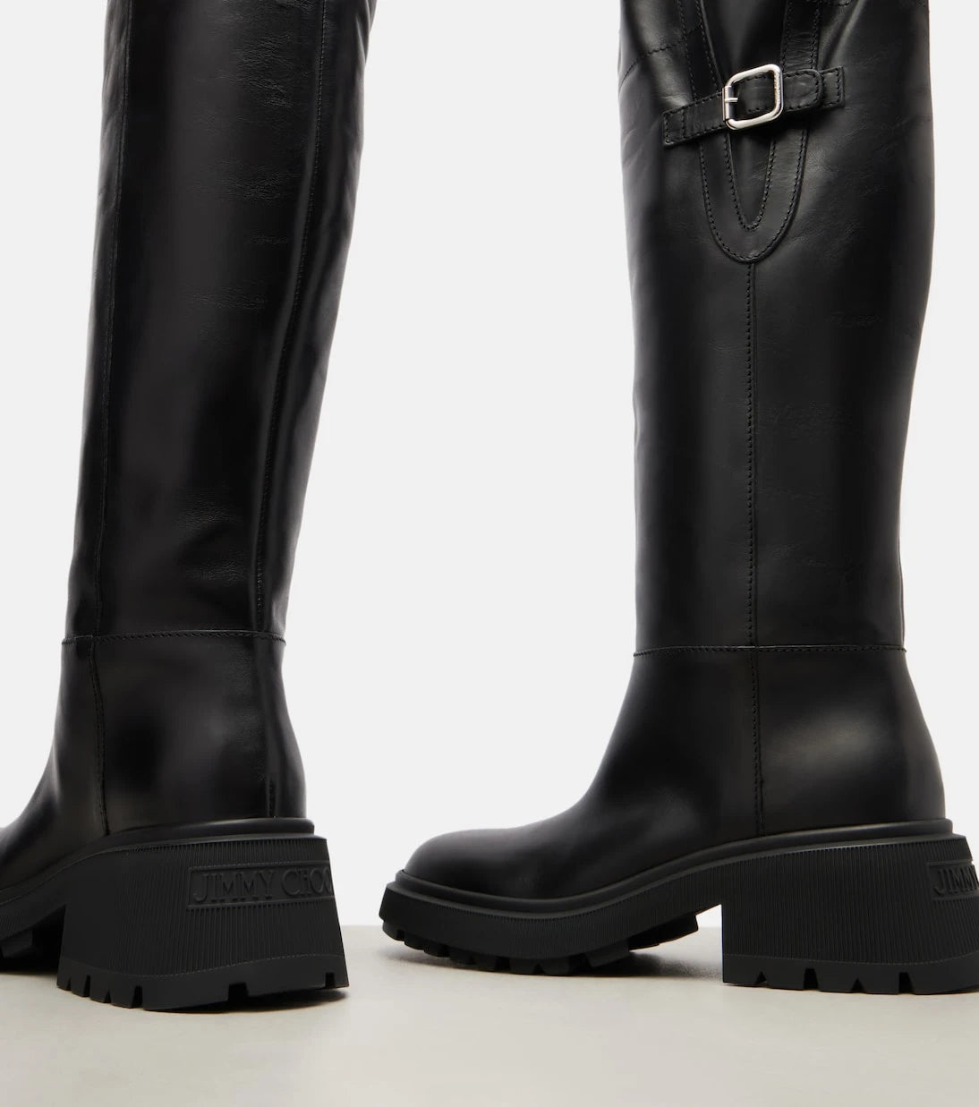Jimmy Choo - Tamsin leather knee-high boots
