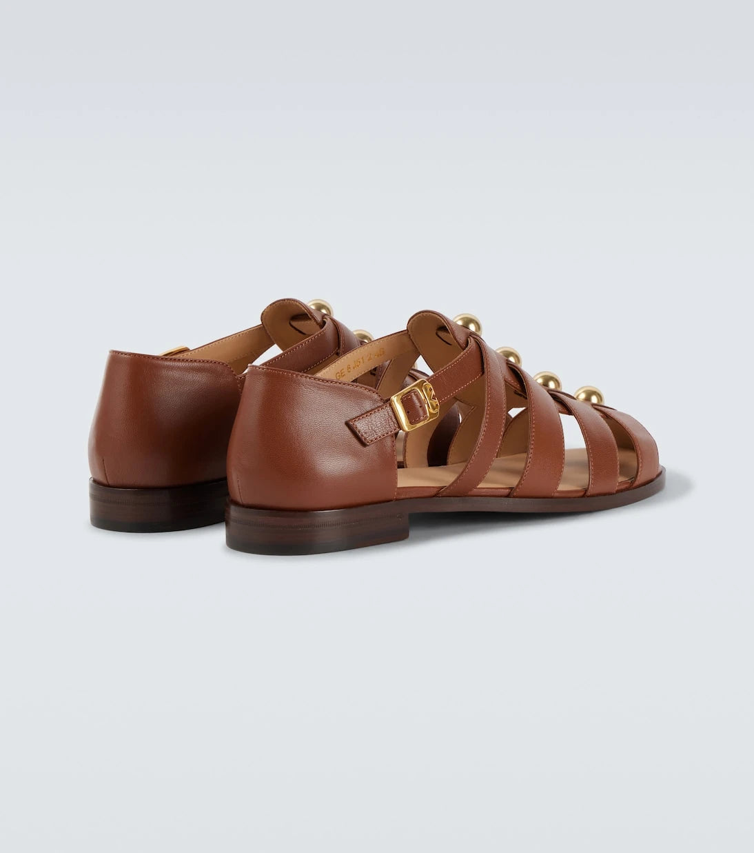 Valentino Garavani - Studded leather fisherman sandals