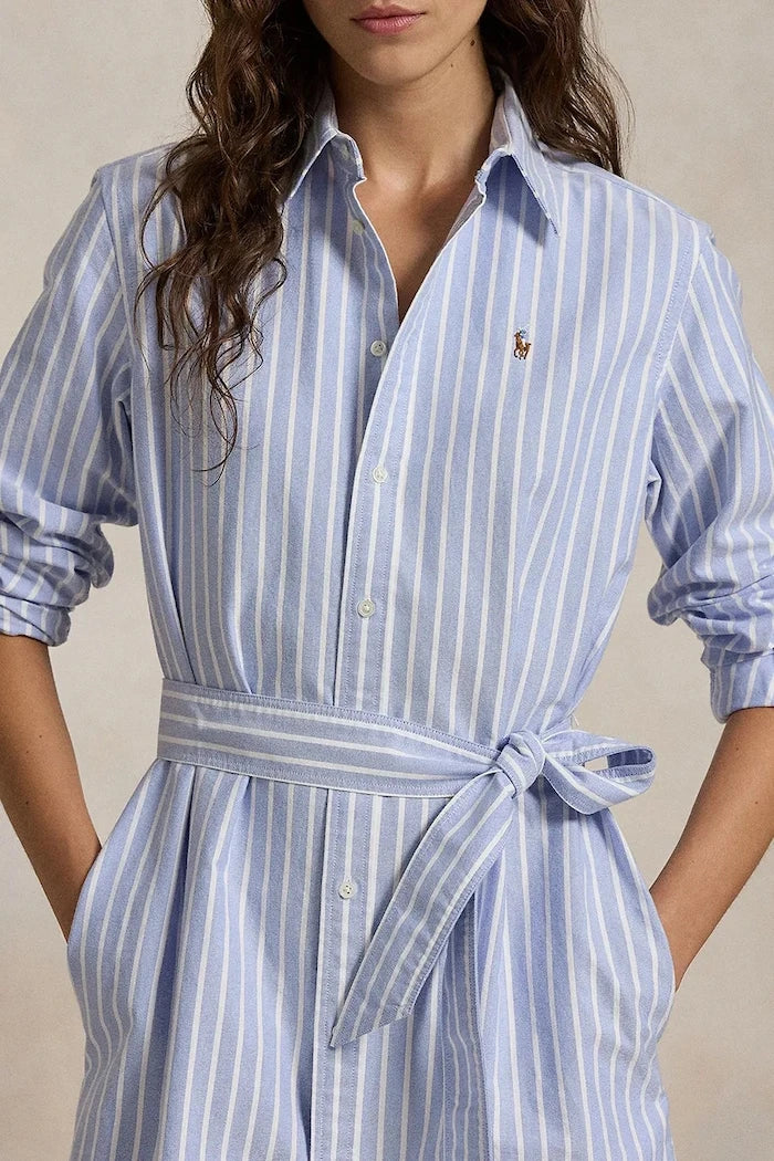 Памучна рокля Polo Ralph Lauren