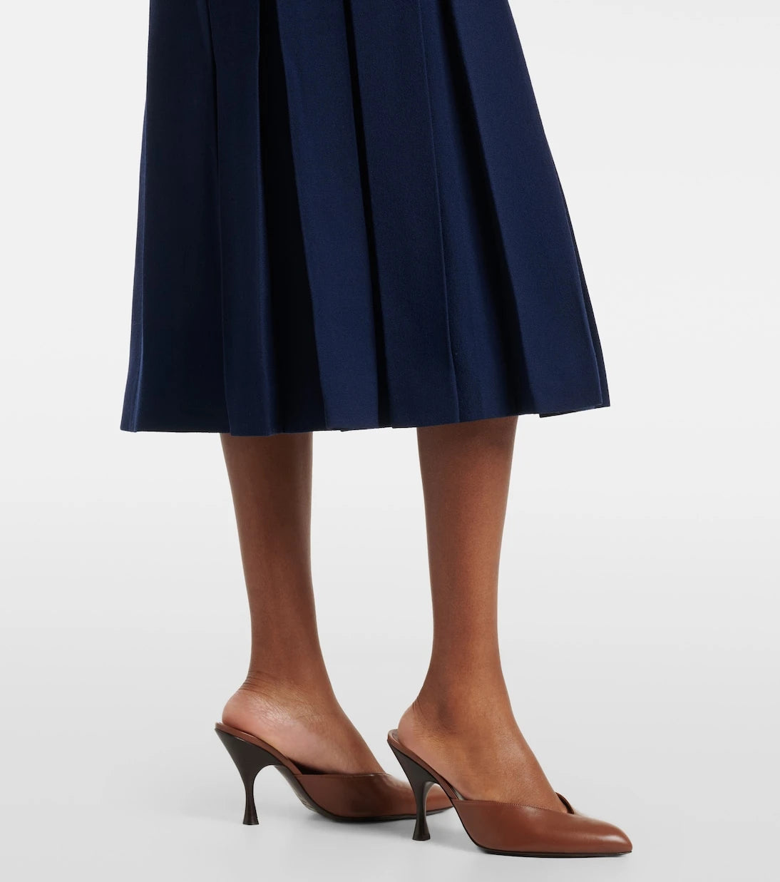 Emilia Wickstead - Chaney wool crêpe midi dress