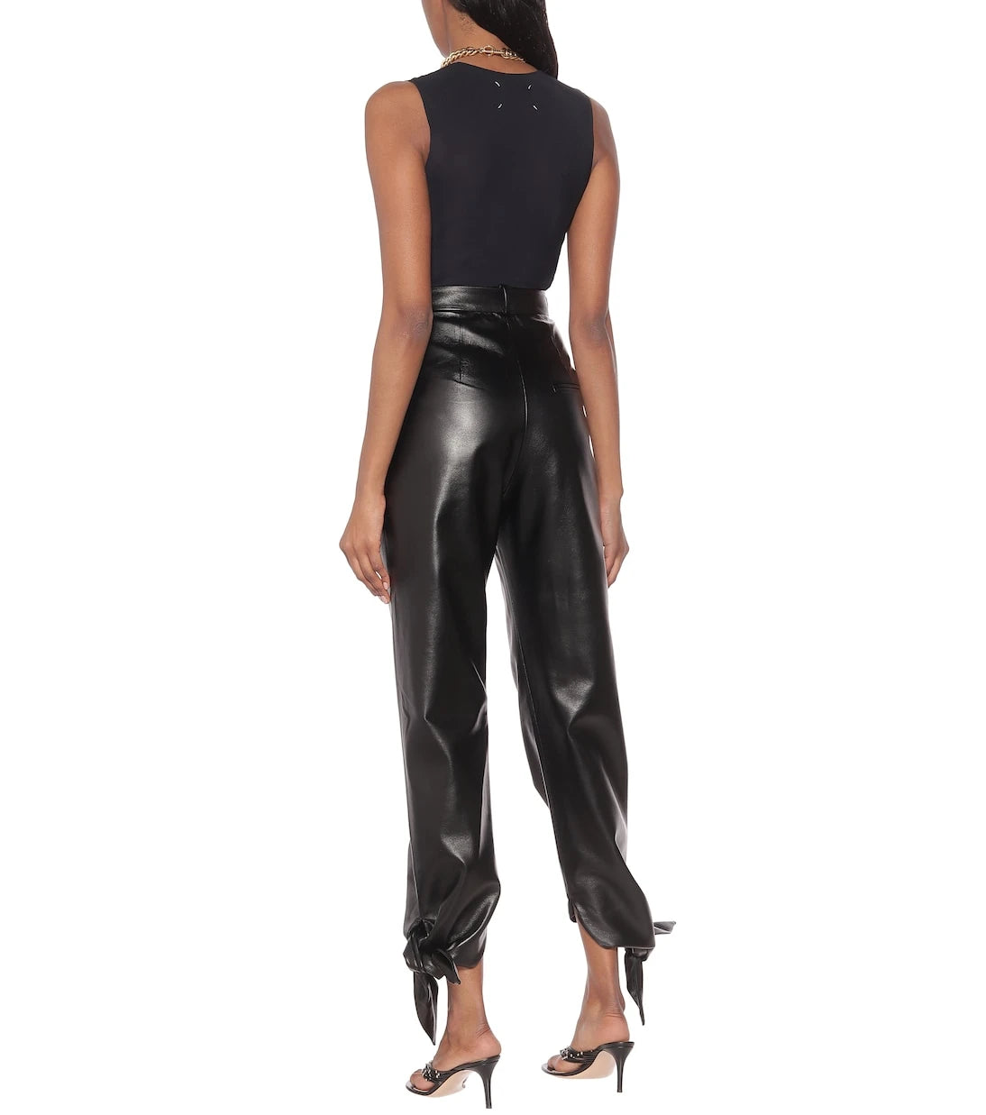 Matériel Tbilisi - High-rise tapered pants