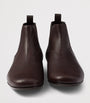 Prada Leather Chelsea Boots