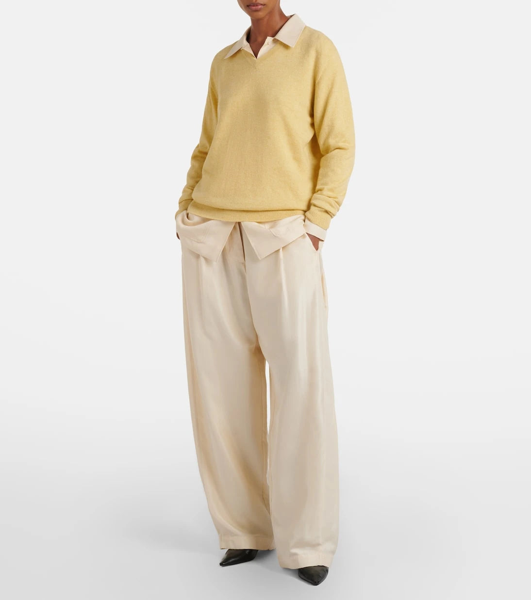The Row - Nian cashmere top