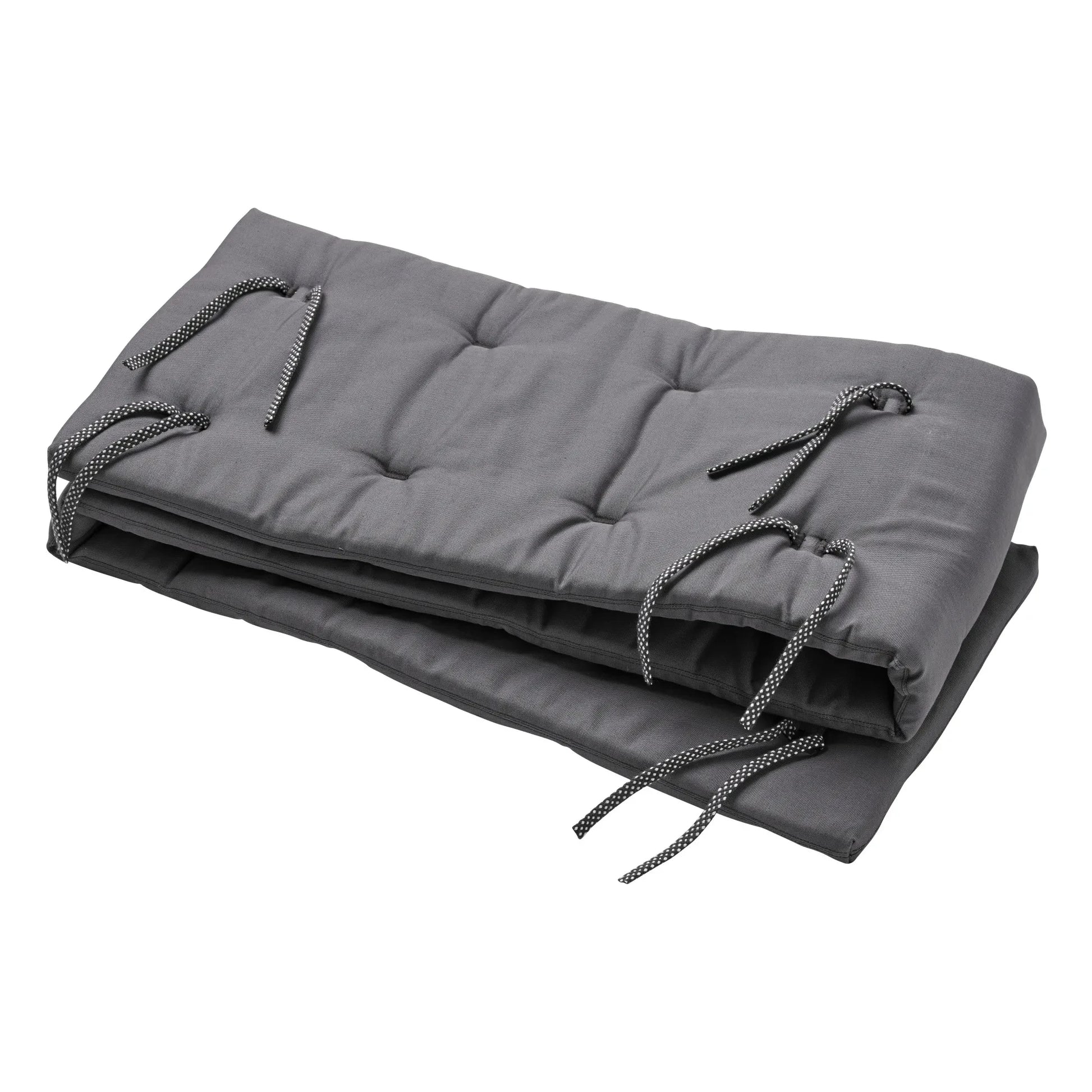 Leander - Linea and Luna Bumper in Organic Cotton | Grey