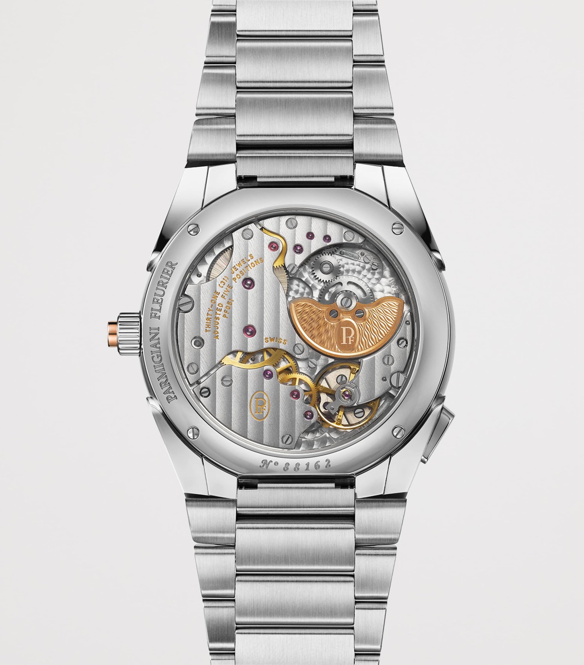 Stainless Steel Tonda PF GMT Rattrapante Watch 40mm