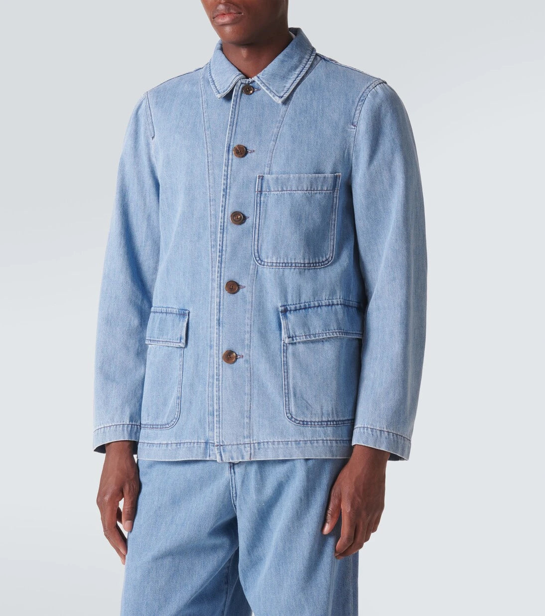 Dries Van Noten - Denim overshirt