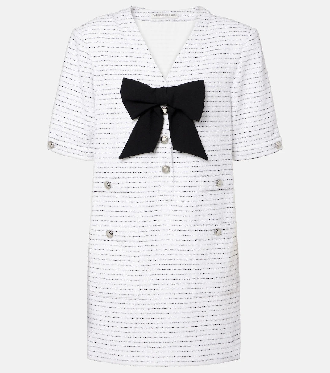 Alessandra Rich - Sequined tweed minidress