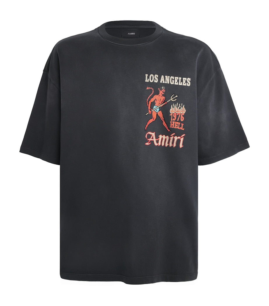 Cotton Crystal Sinners T-Shirt