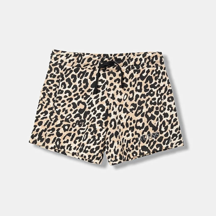 Детски памучен къс панталон Guess