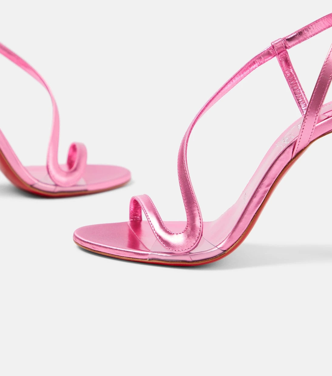 Christian Louboutin - صنادل Rosalie 100 الجلدية