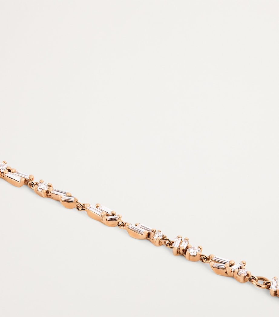 Rose Gold and Diamond Sparkler Bracelet