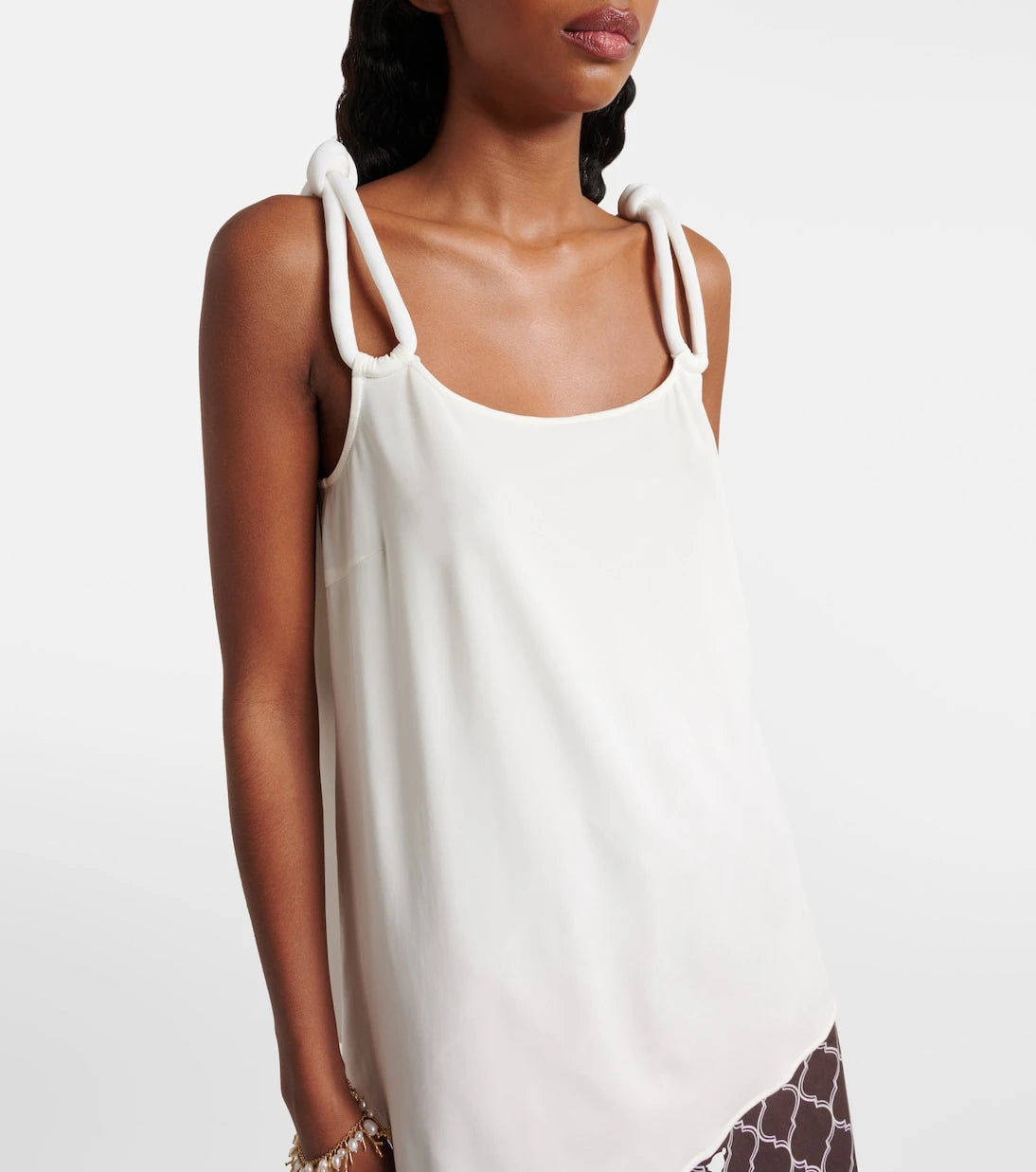 Max Mara - Faida gathered jersey top