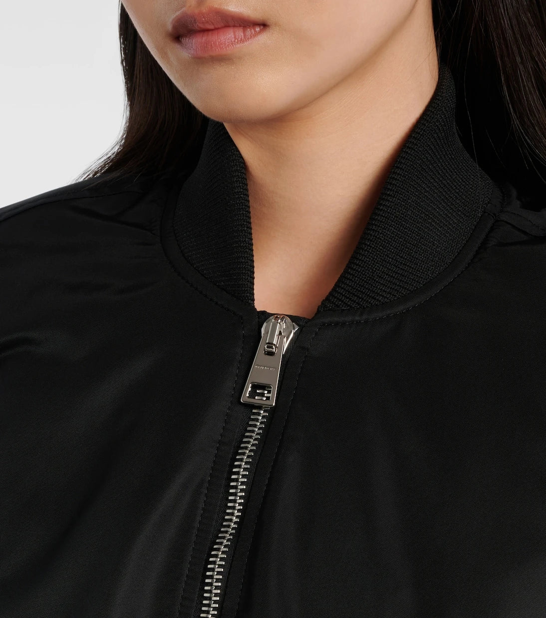 Givenchy - Cropped bomber jacket