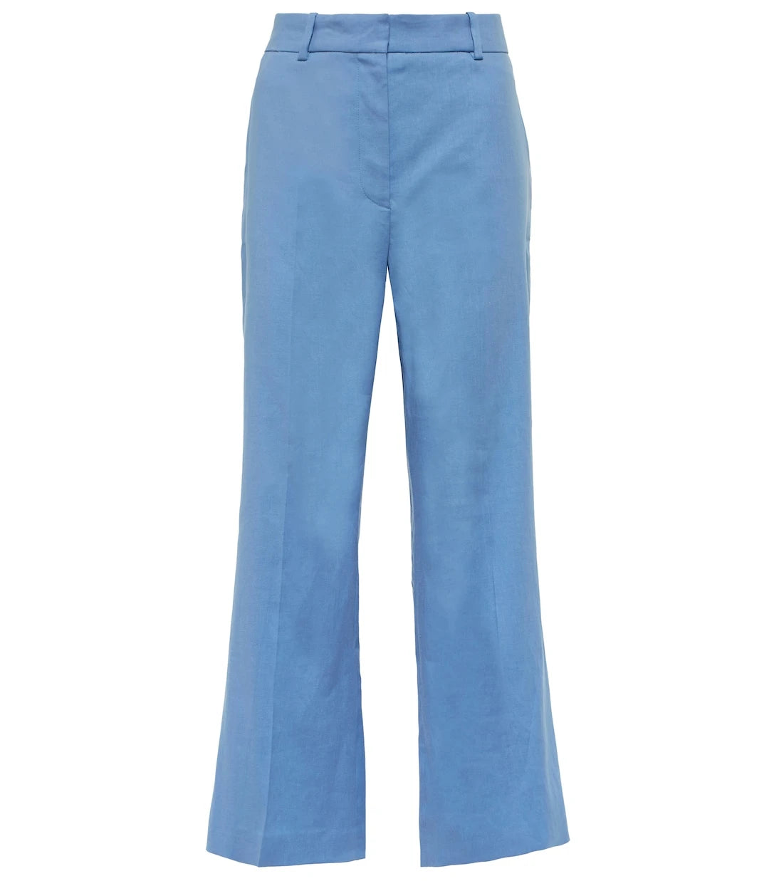 Joseph - Linen-blend high-rise flared pants