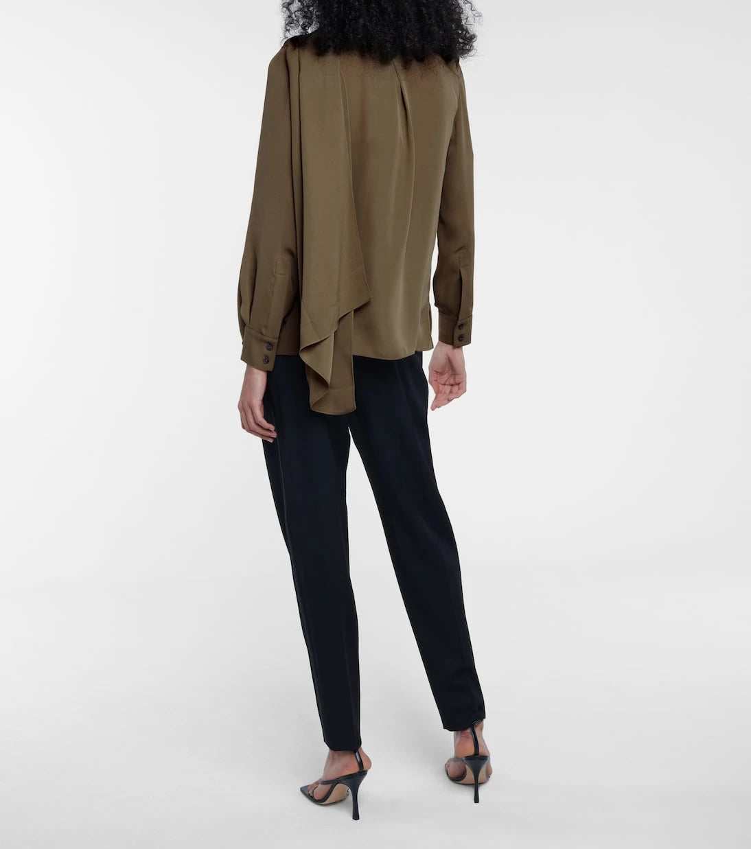 Roland Mouret - Hallow silk blouse