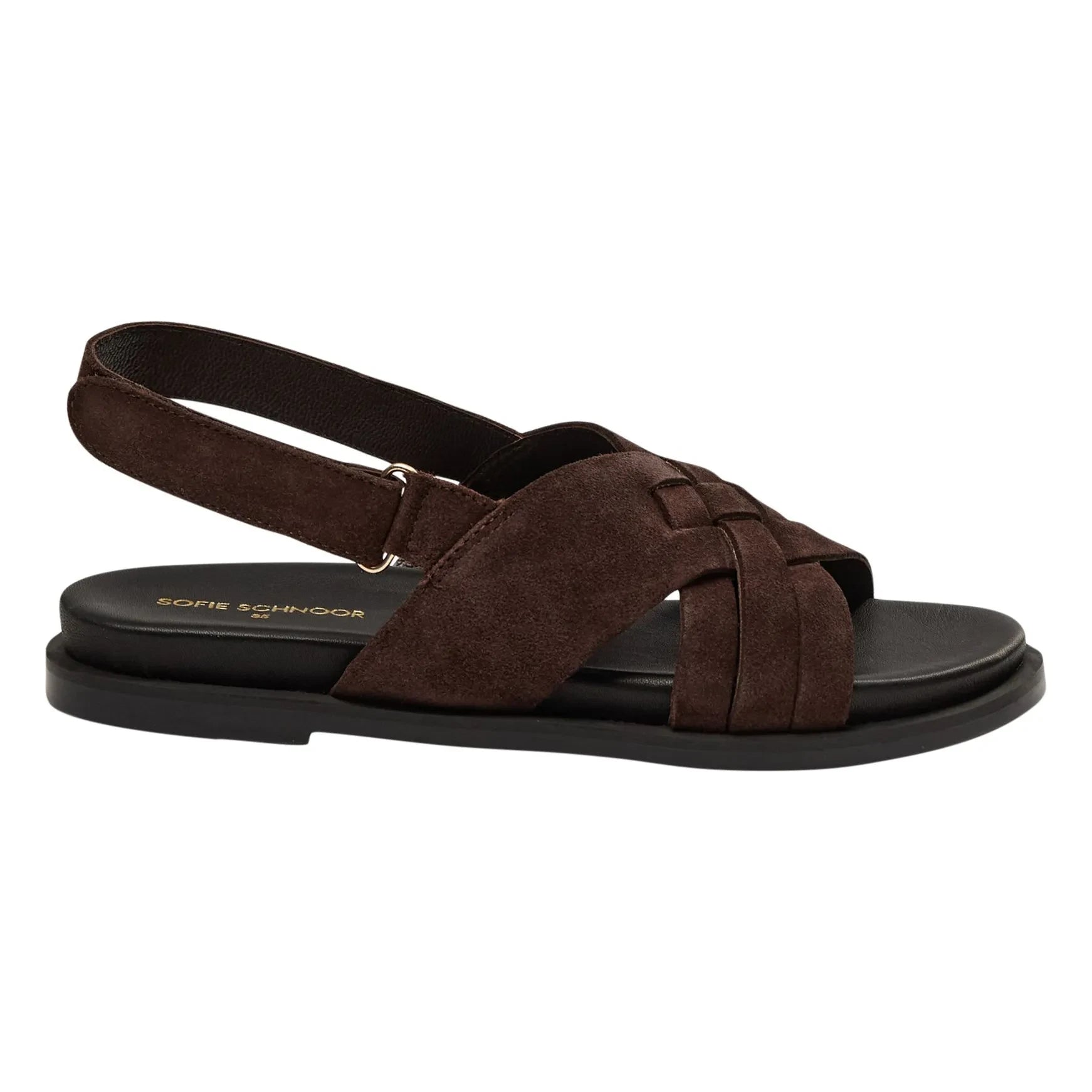 Sofie Schnoor - Suede Silasy sandals | Brown