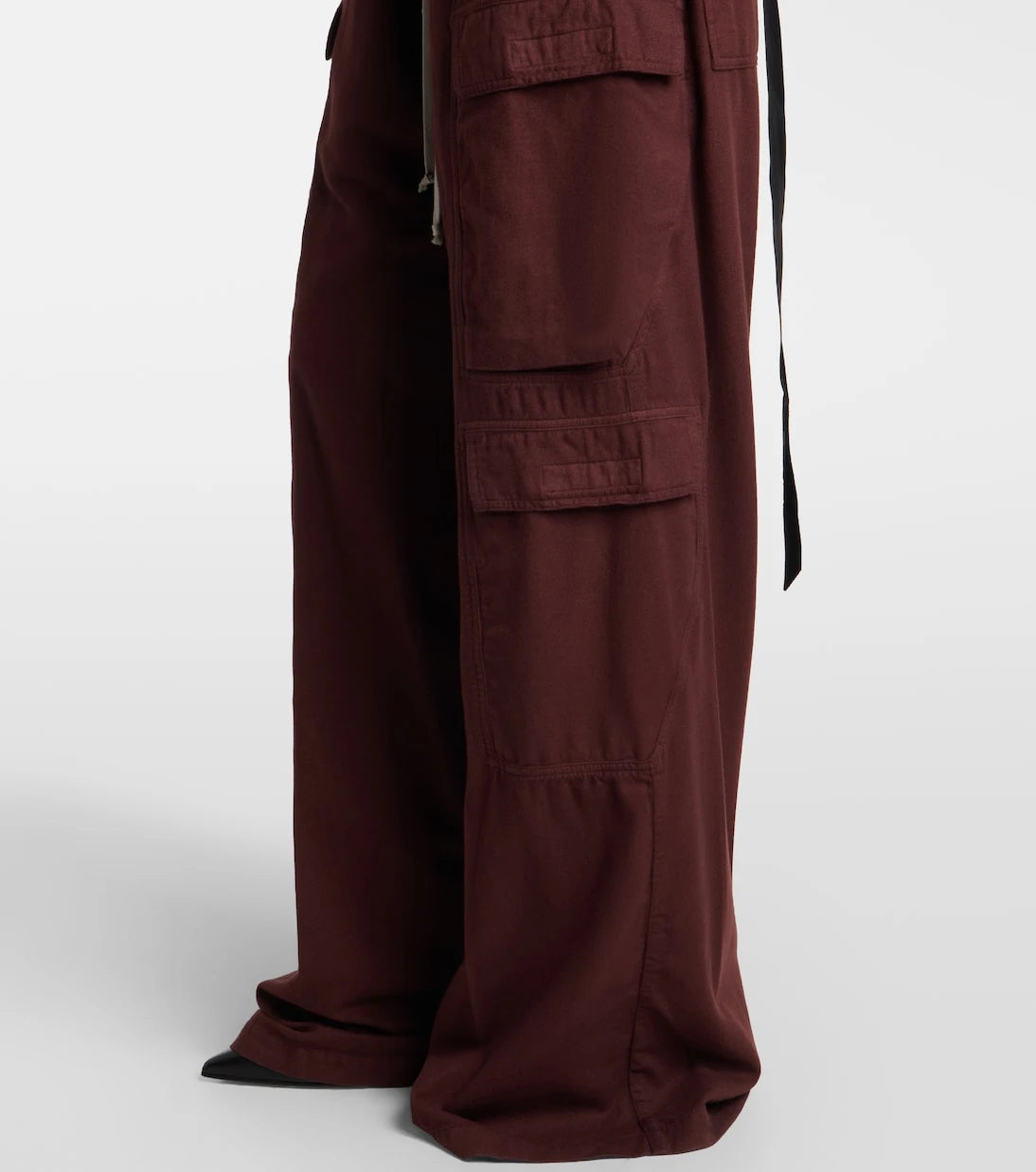 Rick Owens - DRKSHDW Jumbo Bela cotton flannel cargo pants