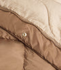 Weekend Max Mara Beige Down Water-Repellent Reversible Coat